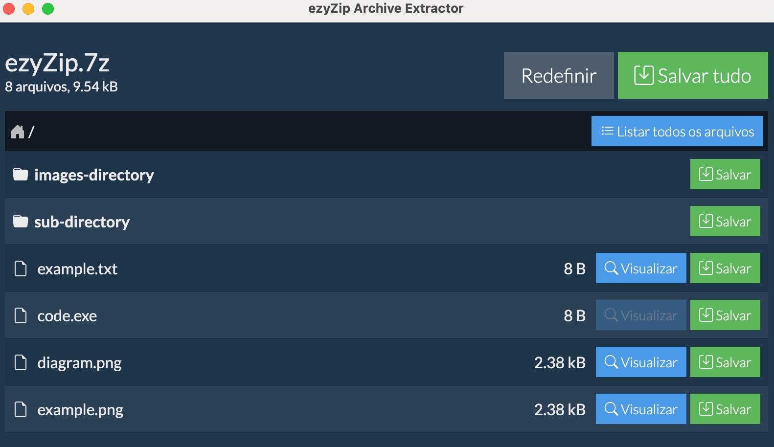 ezyZip Archive Extractor